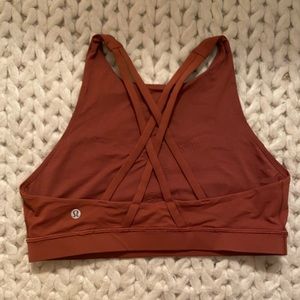 Lululemon high neck energy bra